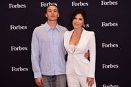 Lauren Sánchez with Nikko (Image via Getty)